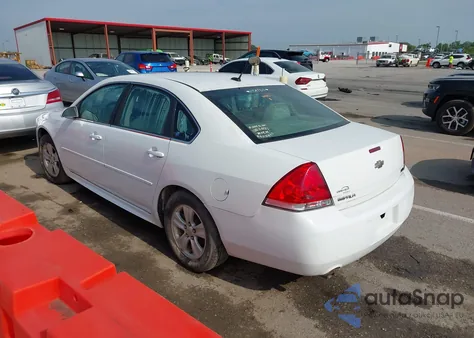 2012 Chevrolet Impala Ls from USA, damaged, VIN 2G1WA5E34C1155594
